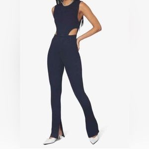 NWT weworewhat denim jumpsuit